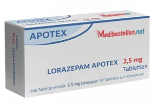 lorazepam 2.5 mg 30 Tabletten Medibestellen.net